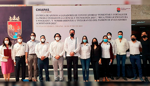 Gana TecNM en Tuxtla Gutiérrez incentivos para fomentar la ciencia y tecnología