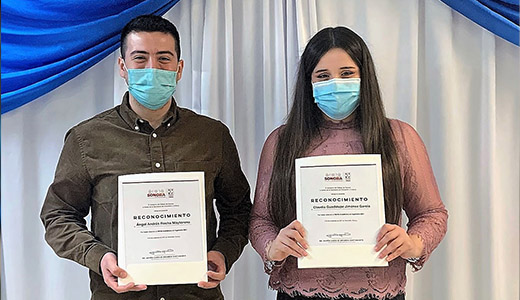 Reconocen a estudiantes del TecNM en Guaymas con Mérito Académico en Ingeniería