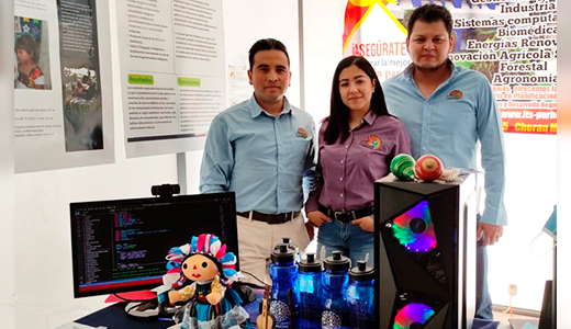 Ganan medalla de oro en Infomatrix México, estudiantes del TecNM P’urhépecha 