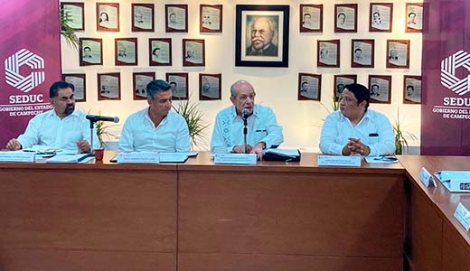 Enrique Fernández supervisa obras del Centro de Investigación  e Innovación Tecnológica para el Desarrollo Sustentable en Campeche