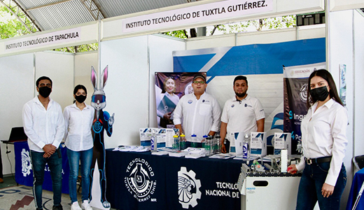 El TecNM presenta oferta educativa en Feria Profesiográfica de Chiapas 