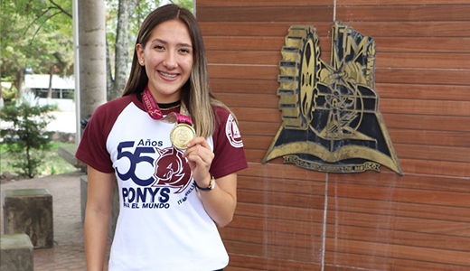 ¡Orgullo TecNM!: Mayra Álvarez, ganadora de oro en CONADE 2022  