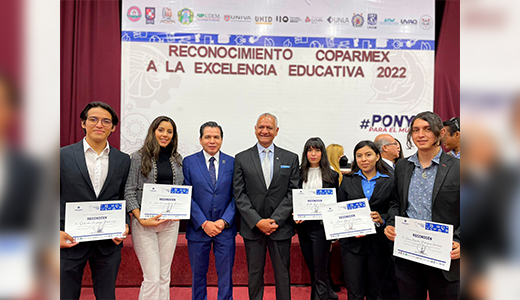 Reconoce Coparmex excelencia académica de estudiantes del TecNM Morelia 