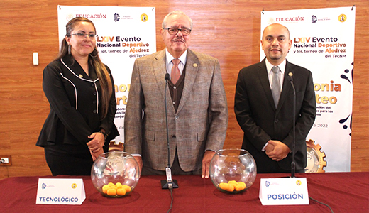 Ceremonia del Sorteo de Competencias para el LXIV Evento Nacional Deportivo del TecNM