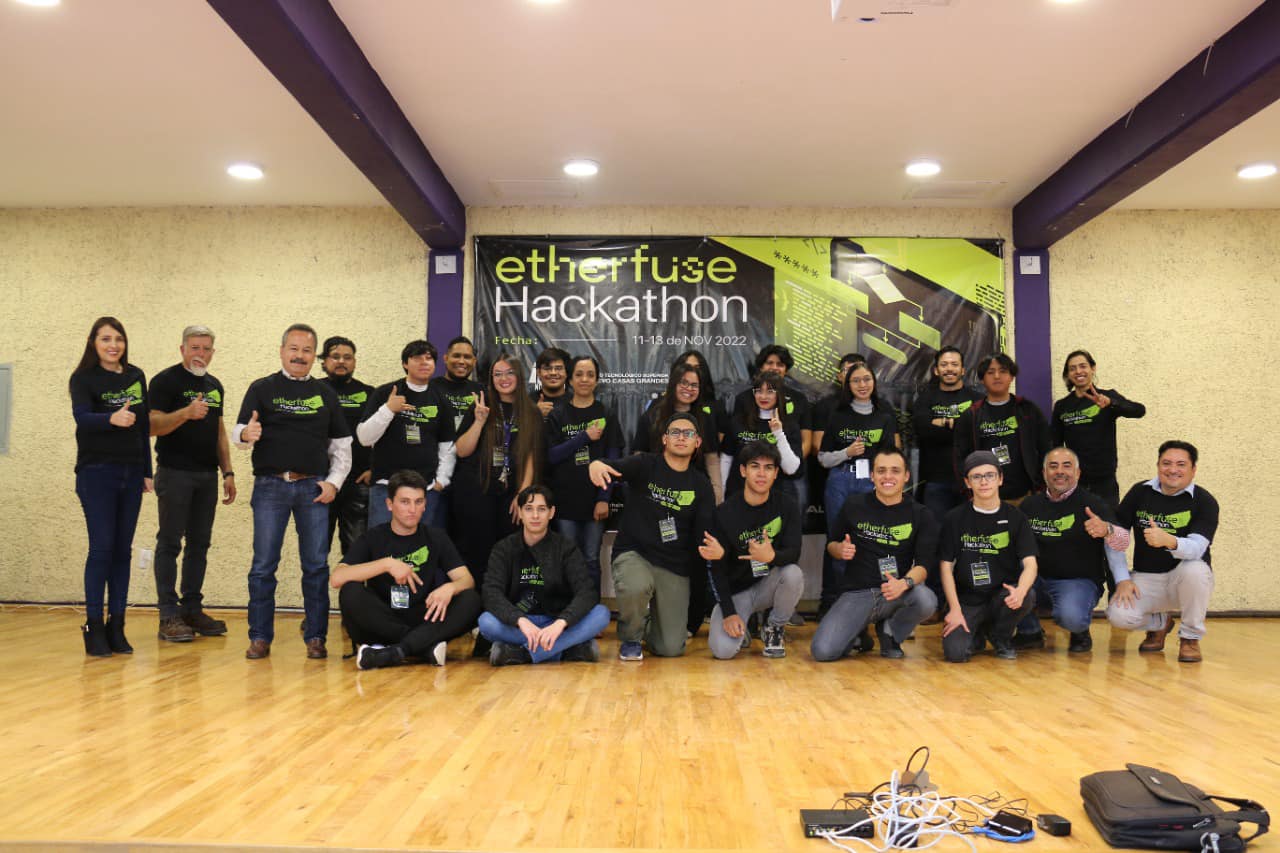 GANAN ESTUDIANTES DEL TEC TERCER LUGAR EN HACKATHON DE ETHERFUSE