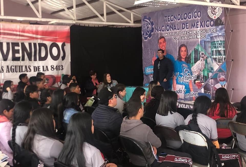 Participará en TecNM campus Cuauhtémoc en la feria vocacional 2023